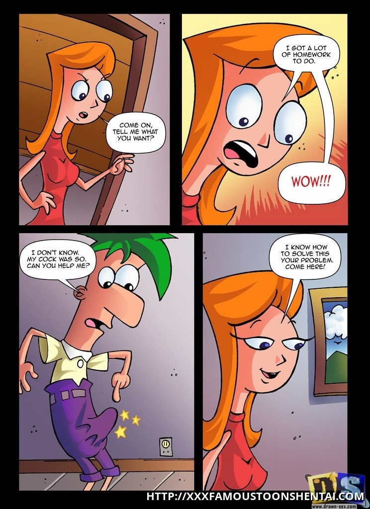 Candice Cartoon Nude - The problem: Candace Flynn is not seeing any problems in having big hard  cock as Ferb doesâ€¦ â€“ Phineas and Ferb Cartoon Sex